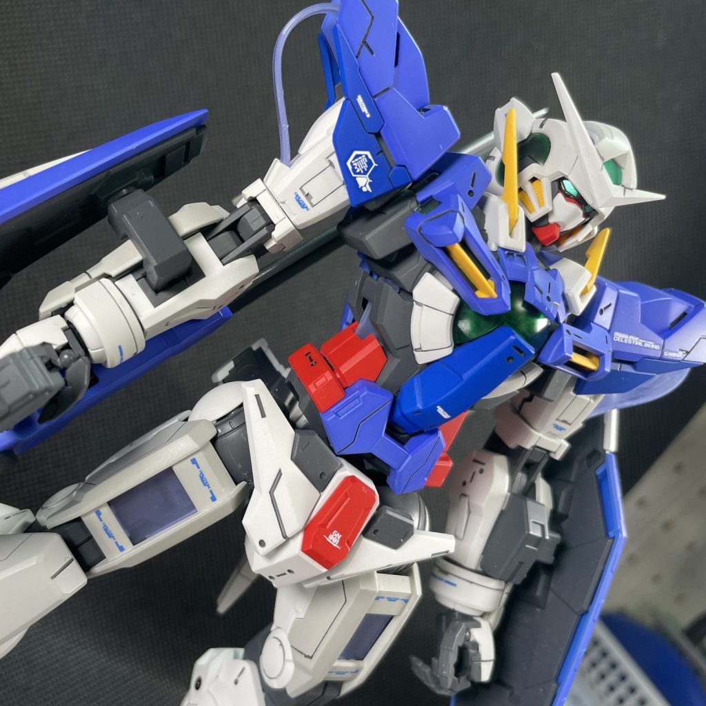 MG ガンダムエクシア 改修全塗装済完成品 - プラモデル