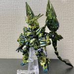モビルスーツアンサンブル フェネクス デストロイモード 塗装品 改造 台座付き モビルスーツアンサンブル フェネクス デストロイモード 塗装品