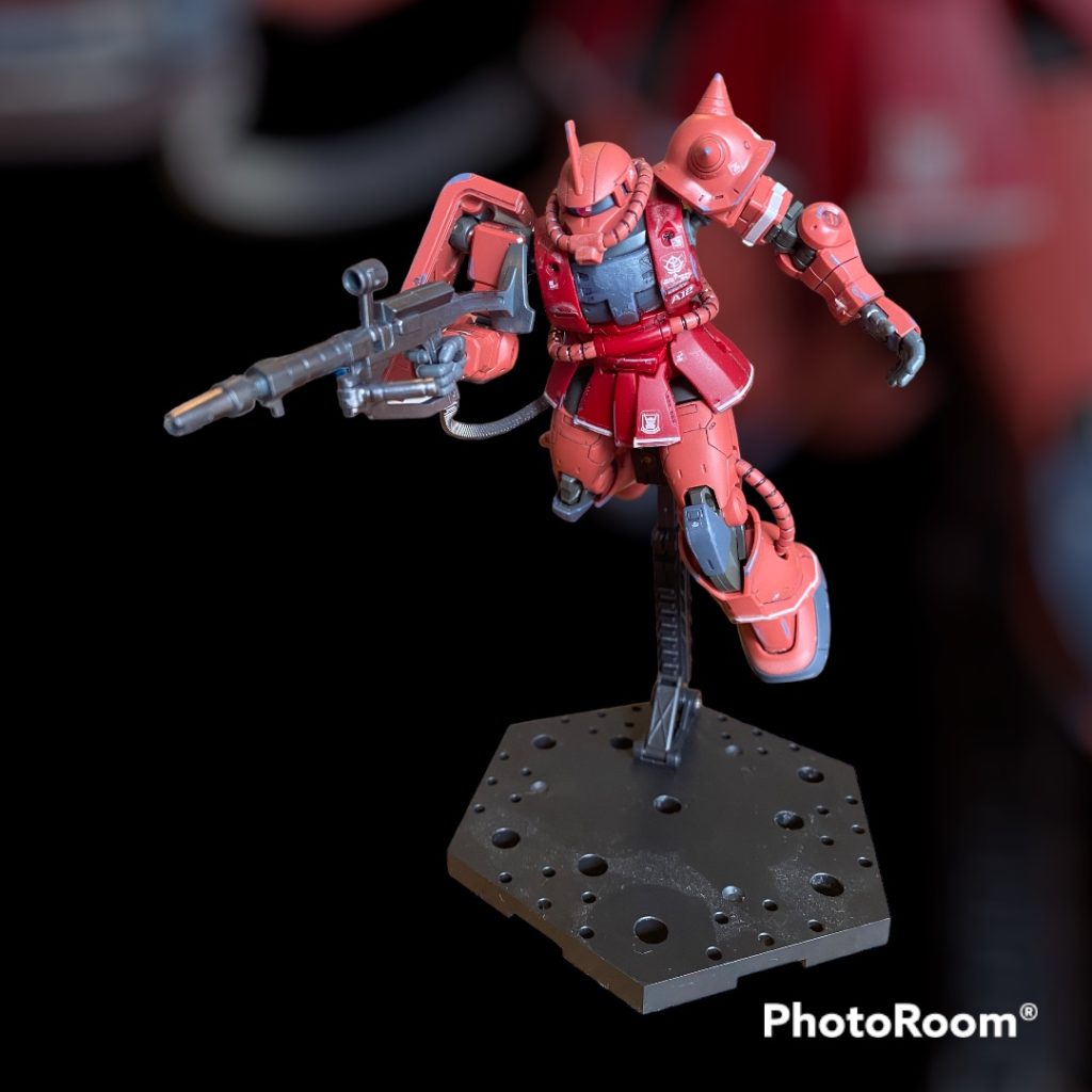 ボックスアートと同じポーズが取れます。