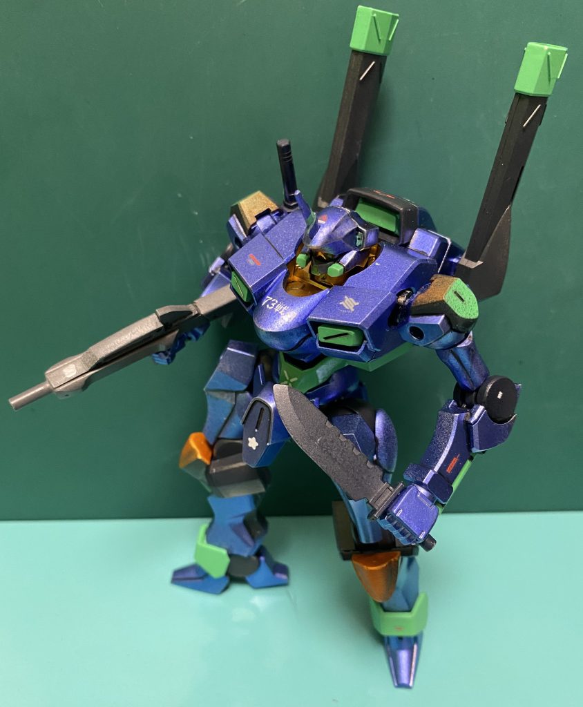 バーニアをアップするとさらに決戦兵器に近くなります。