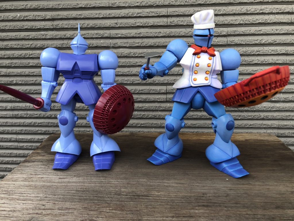 Base on 1/100 Gyan old kit