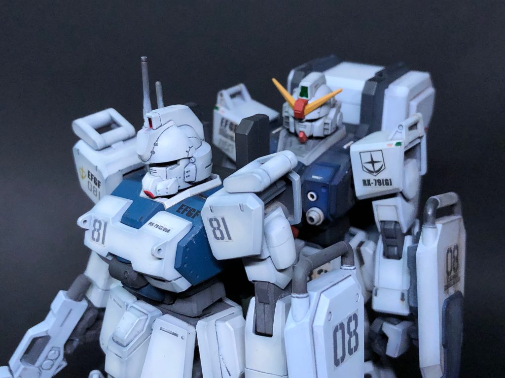 ラストはEz8と。もう一機陸戦型が欲しくなります。