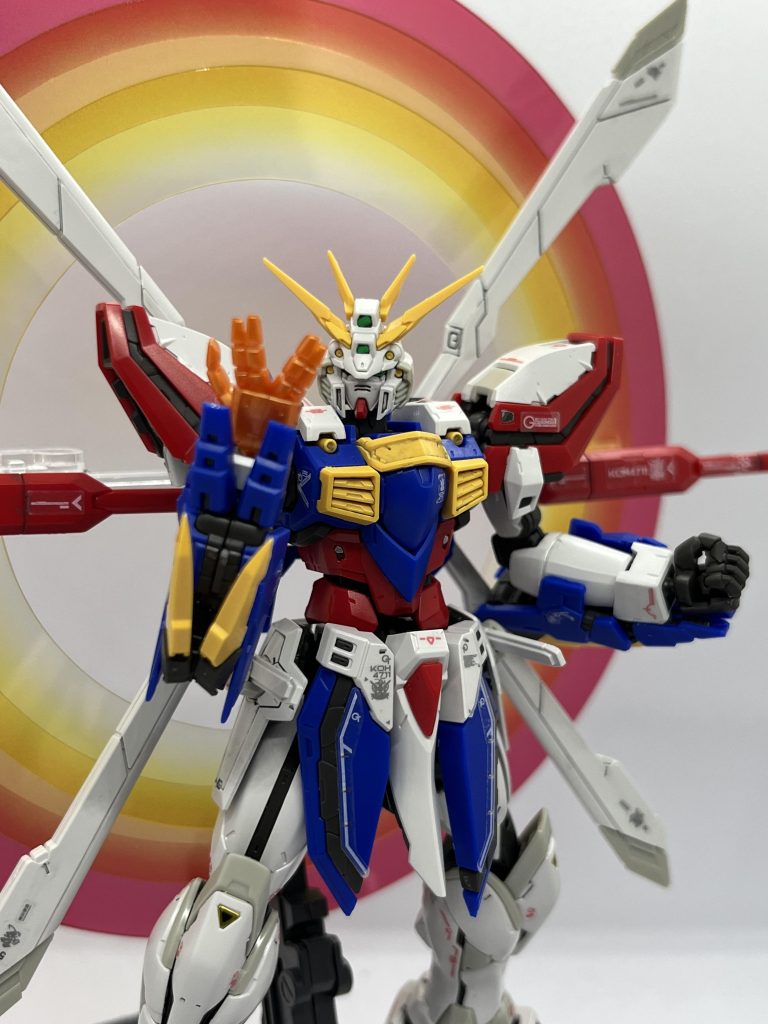 RGゴッドガンダム–2枚目/制作者：@sawamurawaya