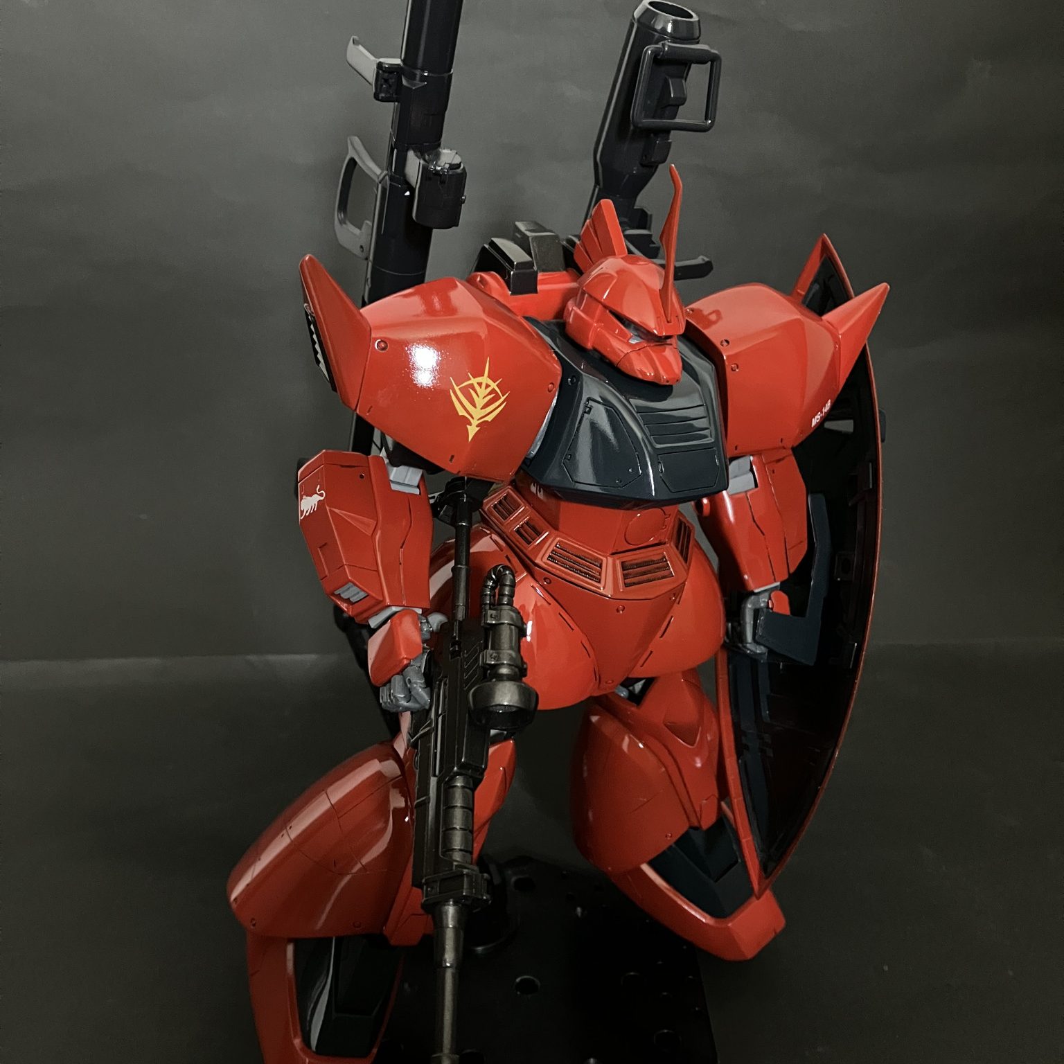 MG ジョニー・ライデン専用高機動型ゲルググ｜蒼き鷹さんのガンプラ 