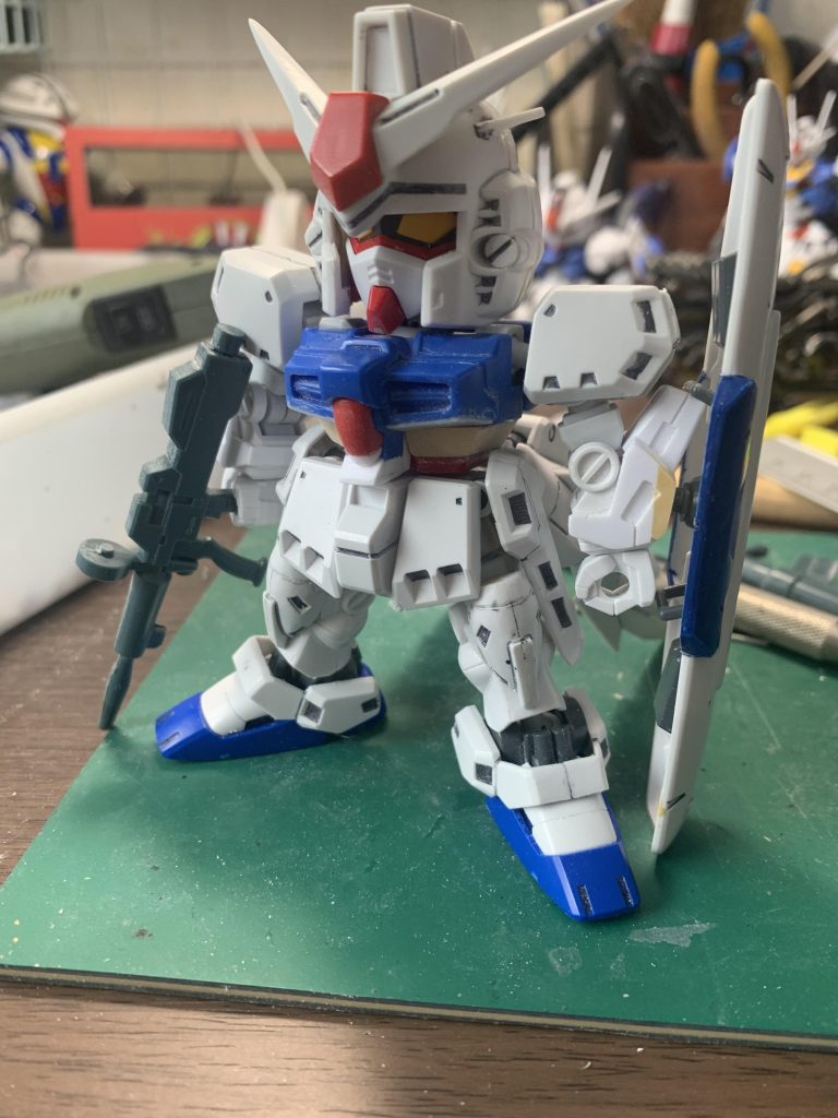 大体の工作はが終わったくらい。