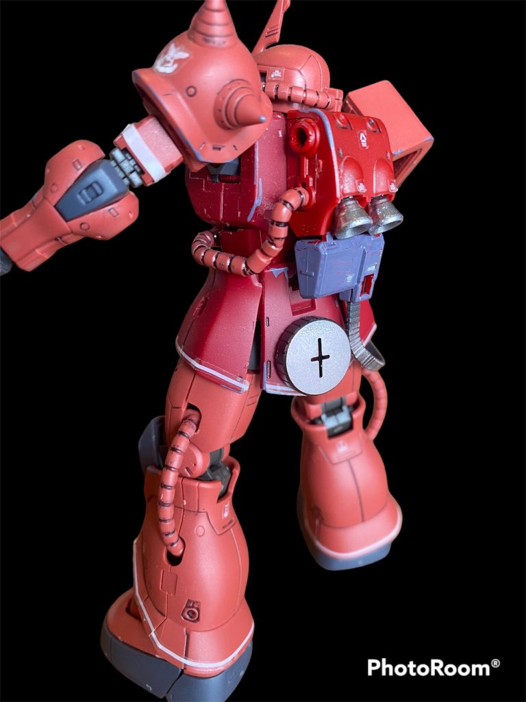 HG シャア専用ザク ORIGIN–3枚目/制作者:@jhonkosu