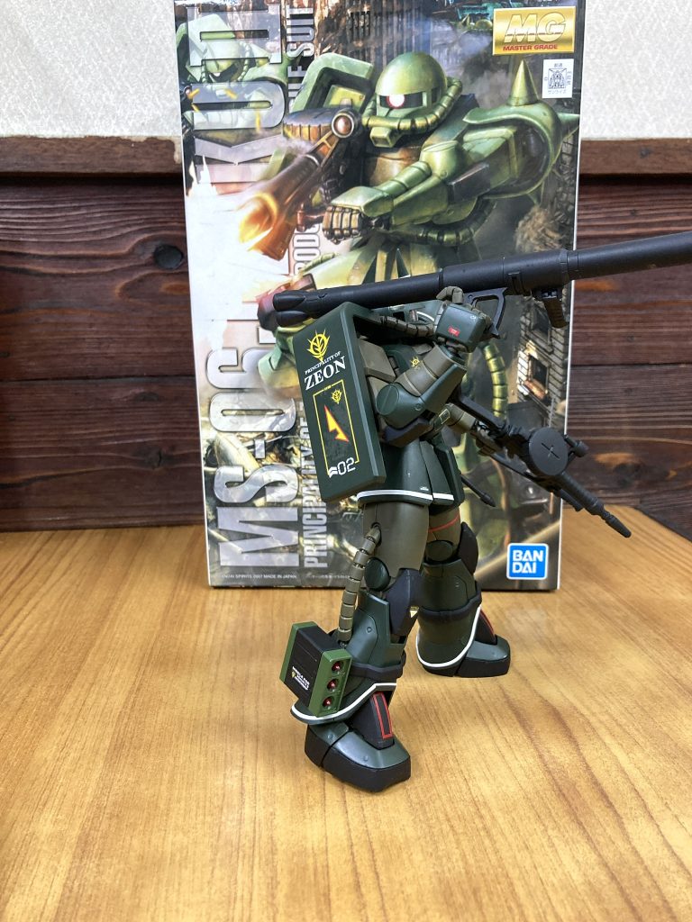 MG ザクⅡ(リアルタイプカラー)–3枚目/制作者：がむお
