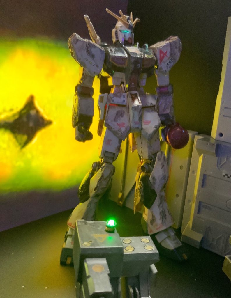 ファーストバージョンです 汚しやダメージ処理が簡単すぎてイマイチでした