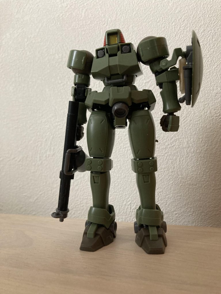 素組。同じく緑系統での塗装でしたが重厚が増したんじゃないかと（自己肯定感強め）