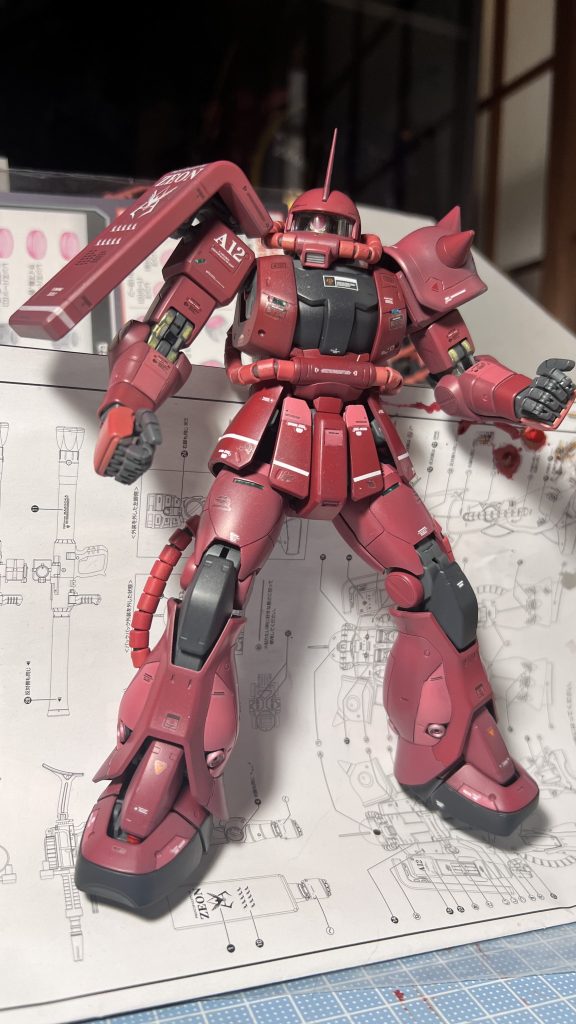 MG シャア専用ザクＶｅｒ．2.0–2枚目/制作者：TK
