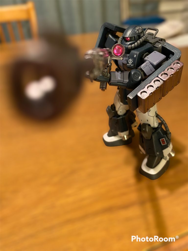 HG 黒い三連星ザク ORIGIN｜@jhonkosuさんのガンプラ作品