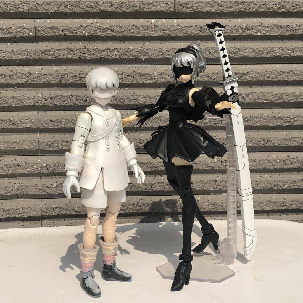 2B is done, 9S is work in progress 