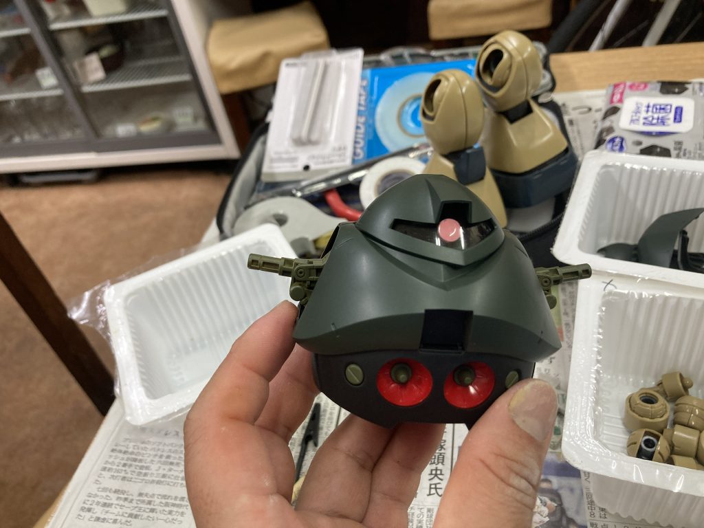 塗装すると質感がぐっと変化しますね！この瞬間がたまらない！