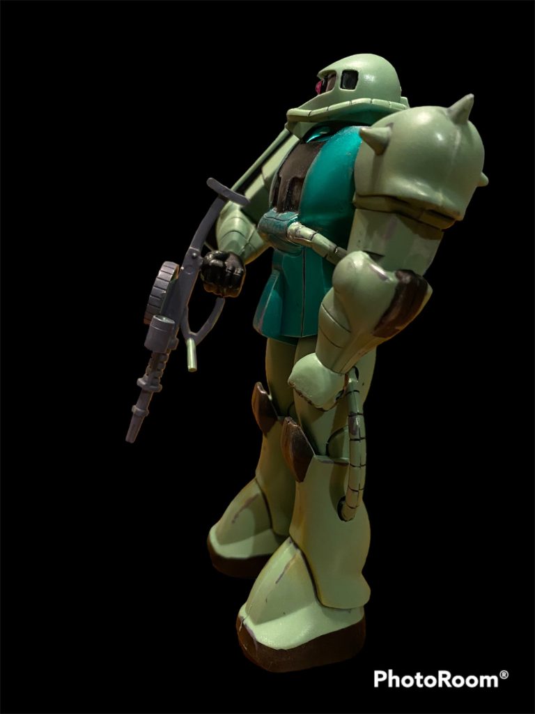 旧キット　量産型ザク1/144–3枚目/制作者：@jhonkosu