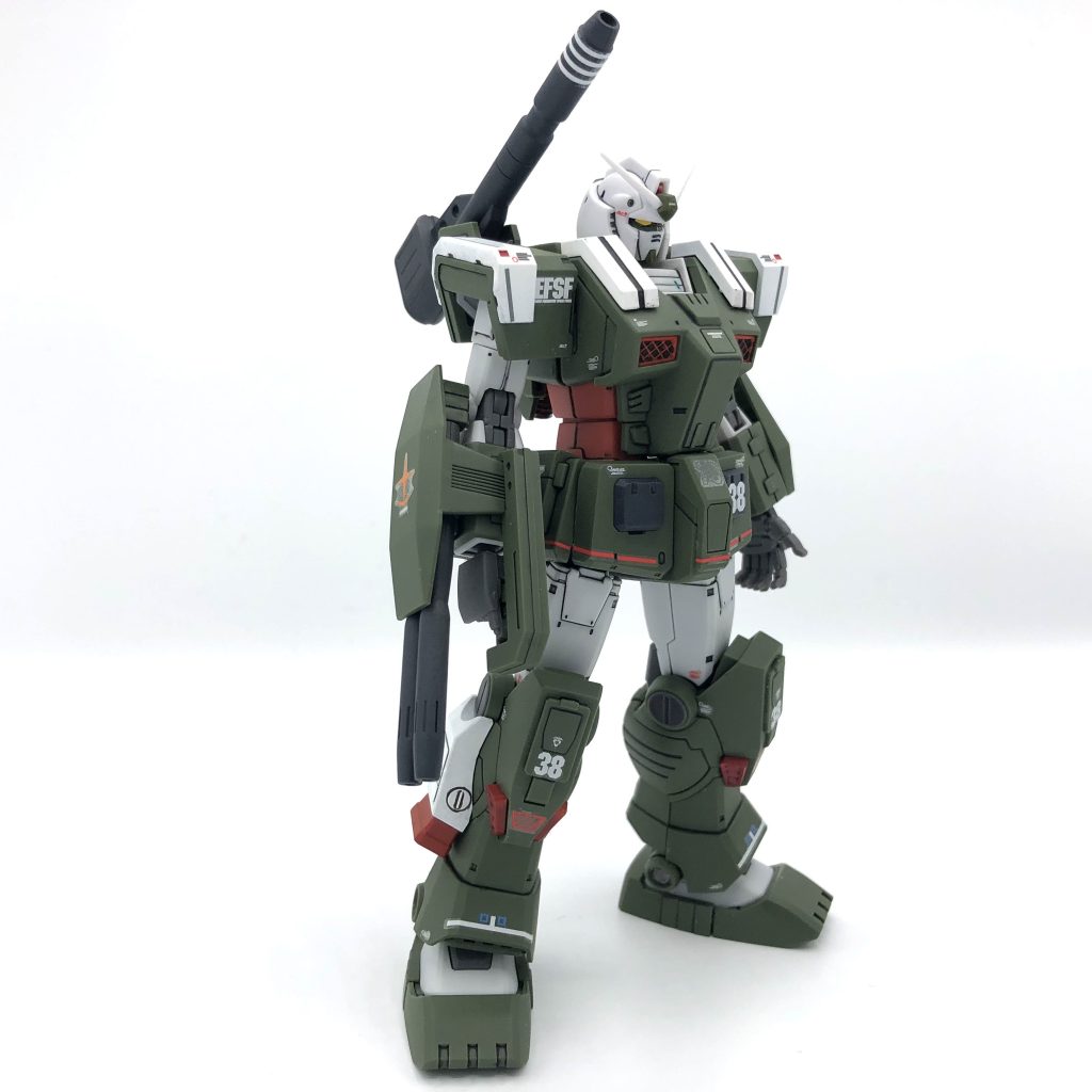 思えば35年ほど前、フルアーマーガンダムを手にした時の感動が再び蘇りました。