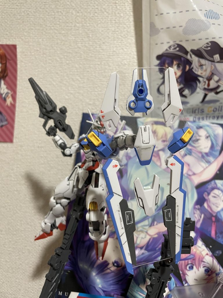 プラ板でガンビットシールド展開させてみました
