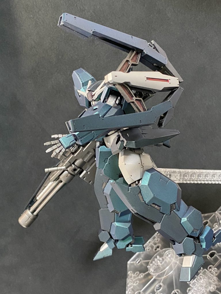 そうそう覚醒パーツもキャンディーで塗ったんですが…んーイマイチwこの色は光沢クリアのがよかったかな〜