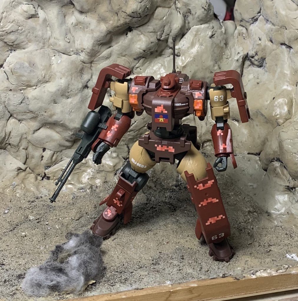 いつものジオラマで写真とりました