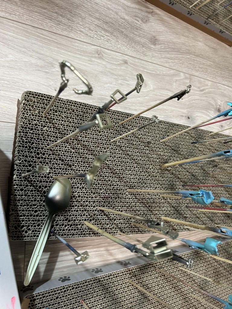 ガイアノーツ スターブライトシャンパンゴールド吹き中 こちらとグリーンと合うか半信半疑…