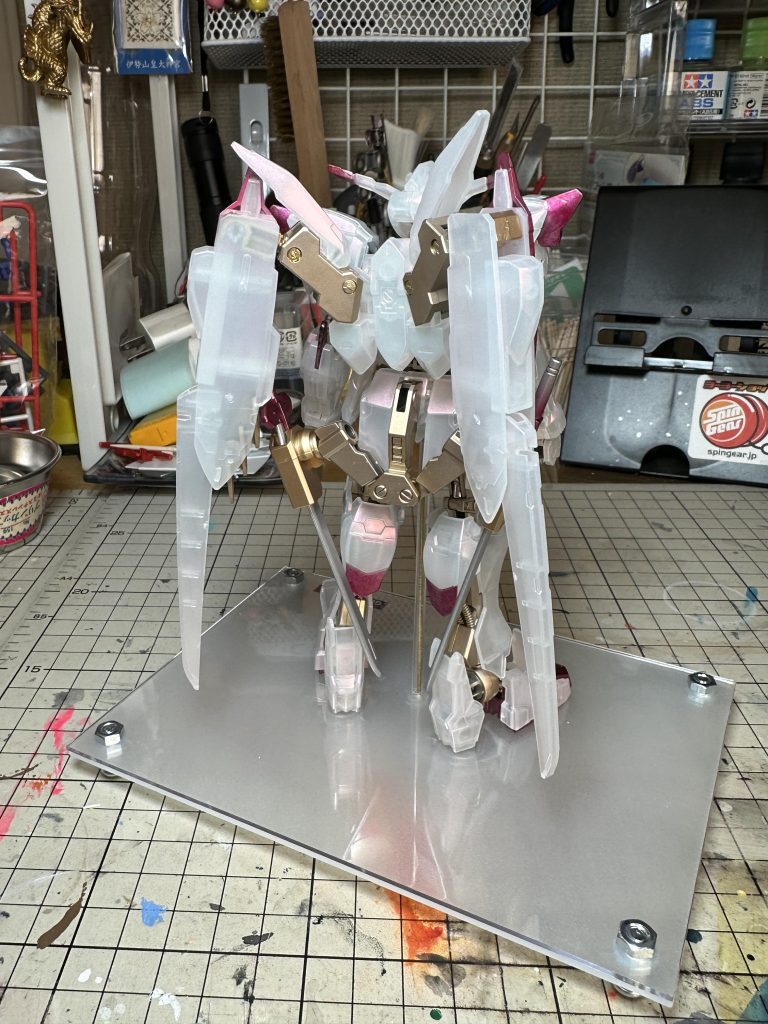 1/144 ガンダムバエル(クリアカラー)–3枚目/制作者：ますす
