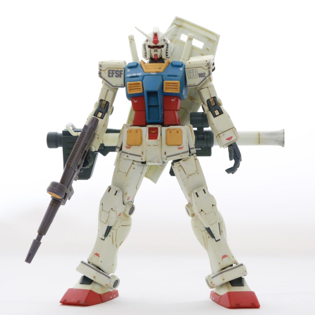 部分塗装とウェザリングのみ。手を入れたのはアンテナ尖らせたくらい。デカールも多く、十分な情報量があるキットです。