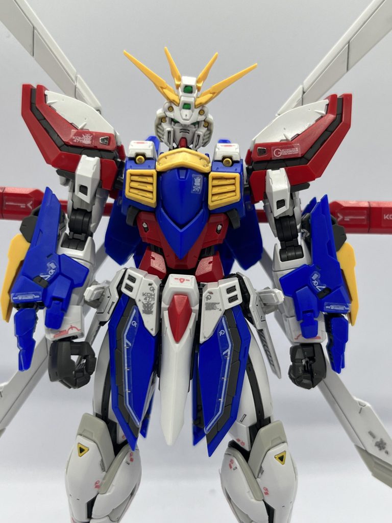 RGゴッドガンダム–3枚目/制作者：@sawamurawaya