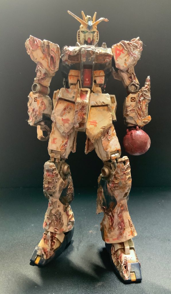 まず基本ウェザリング　まだ甘い感じです