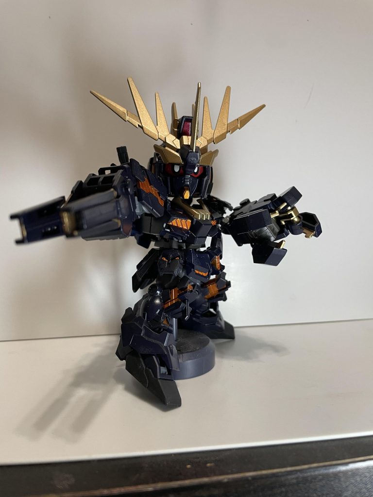 SDCSユニコーンガンダム2号機バンシィ–4枚目/制作者：@manian0203SDBK