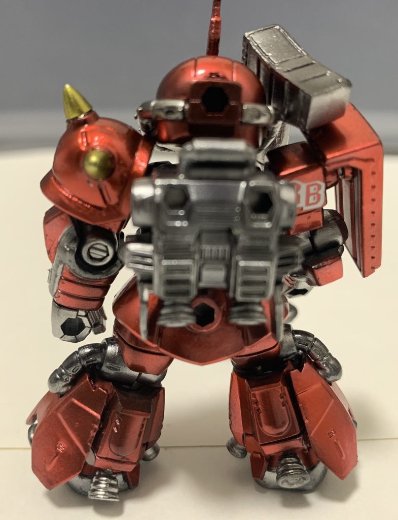 モビルスーツアンサンブル　ジョニーライデン専用高機動型ザクⅡ–4枚目/制作者：ガシャポン魂