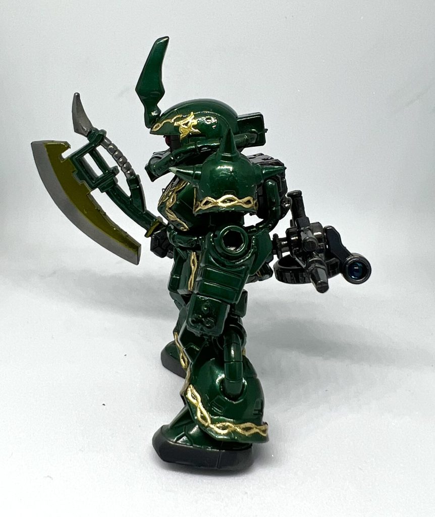 モビルスーツアンサンブル　ドズル専用ザクⅡ–5枚目/制作者：ガシャポン魂