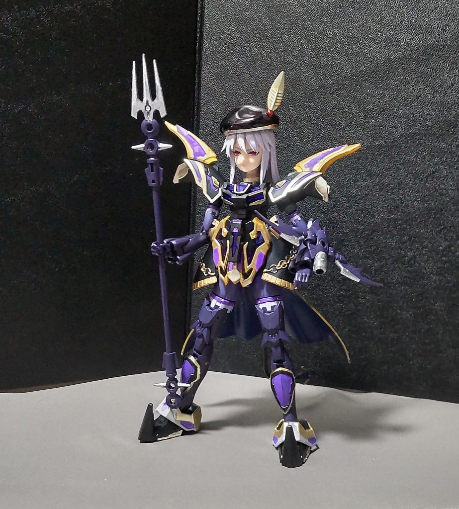 ・翼無しバージョン武器についてるクリアパーツも外しますので、この場合はバトルフォークになります。