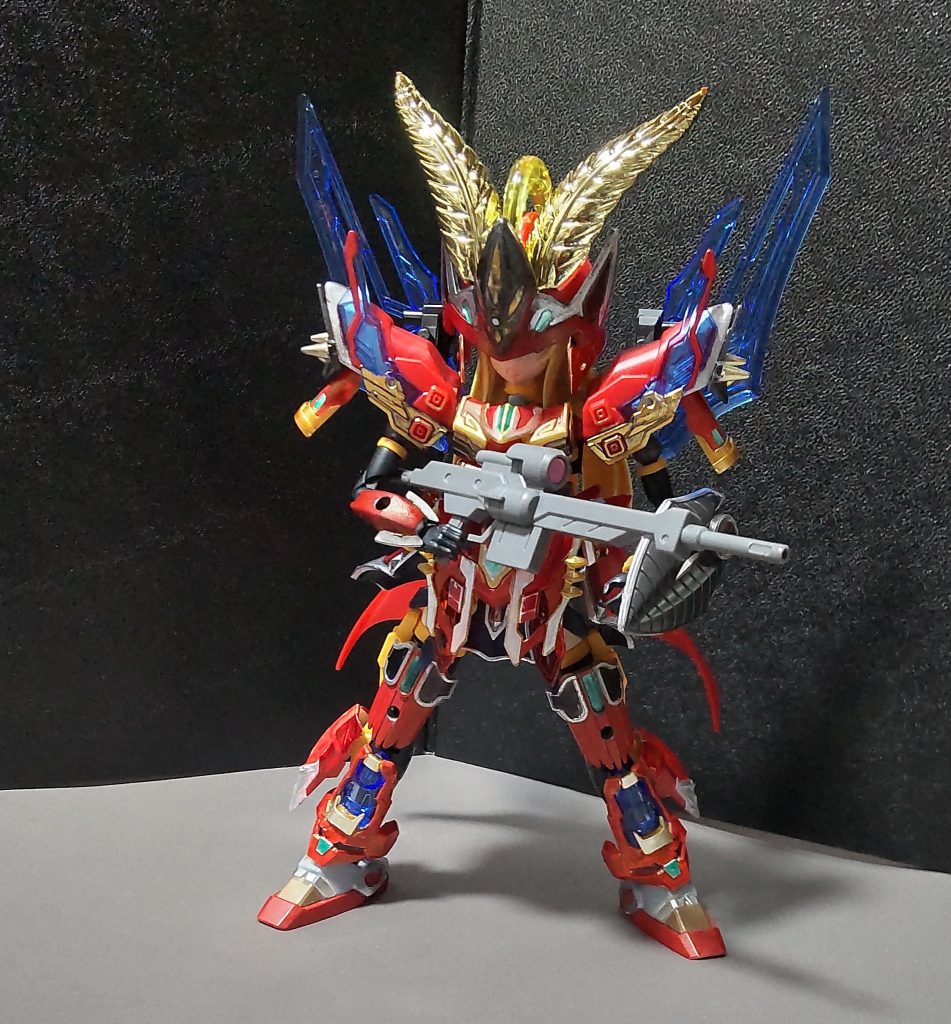 サブウェポンとして、ライフルを持たせてみましたが、意外とアリなのでは?