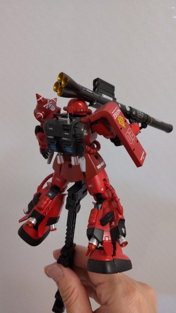 高機動型ザクII シャア専用–3枚目/制作者：ノグチ ヒロシ