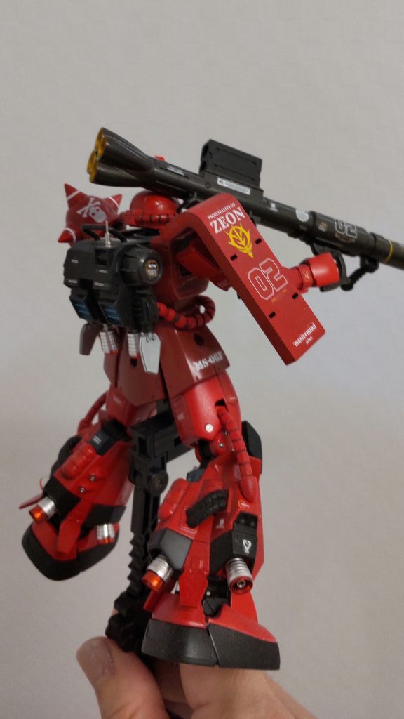 高機動型ザクII シャア専用–5枚目/制作者：ノグチ ヒロシ