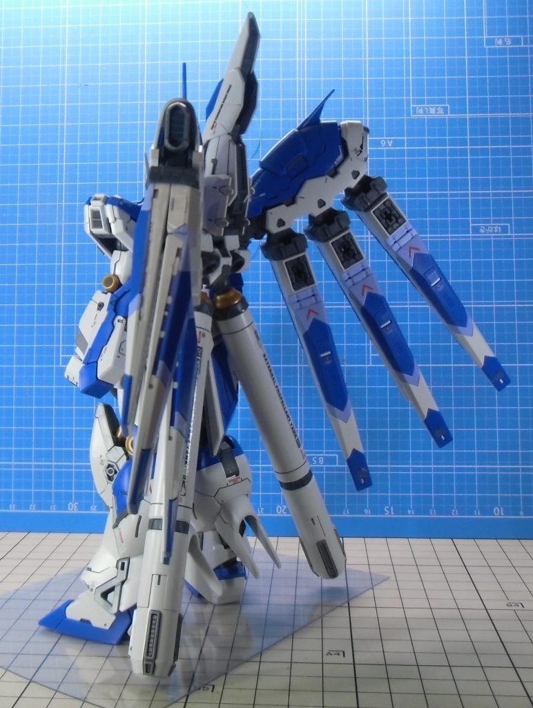 RG　Hi-νガンダム　墨入れ+デカール–5枚目/制作者：mike-neko