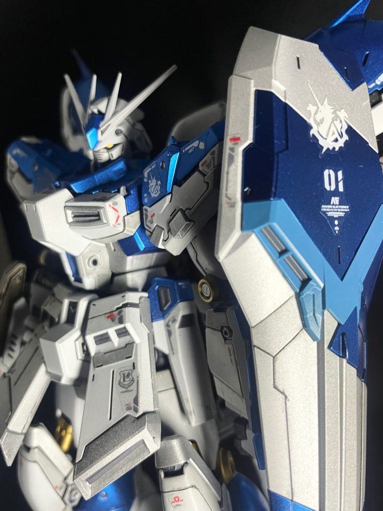 初投稿RG Hi-νガンダム作りました–3枚目/制作者：@ichi_pra