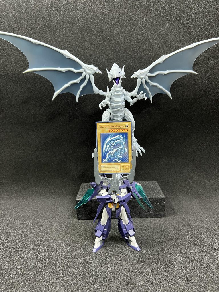 get ready トライエイジシステム！please gain card、draw！Blue eyes White Dragon！ignition！これはアルスも勝てないですね♪それにしてもブルーアイズは本当にデカイ！