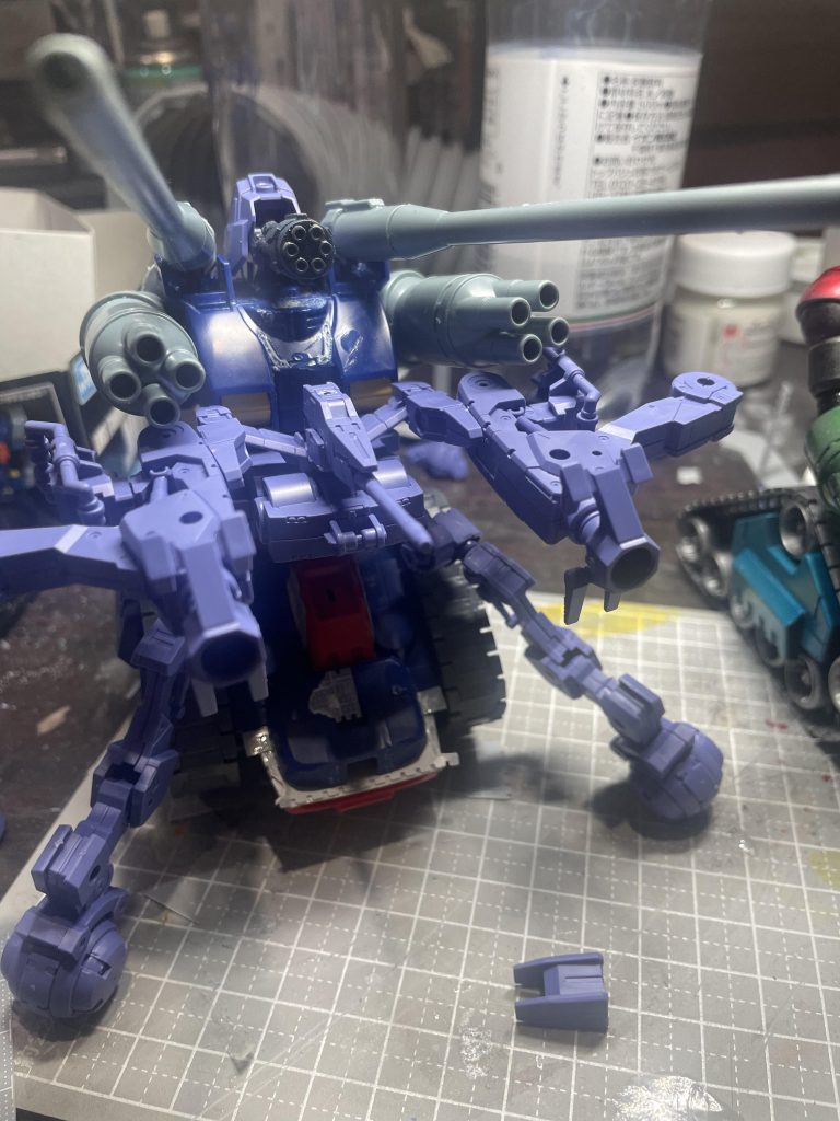 30mmエクザビークルを購入してなんとなくこんな形になり。