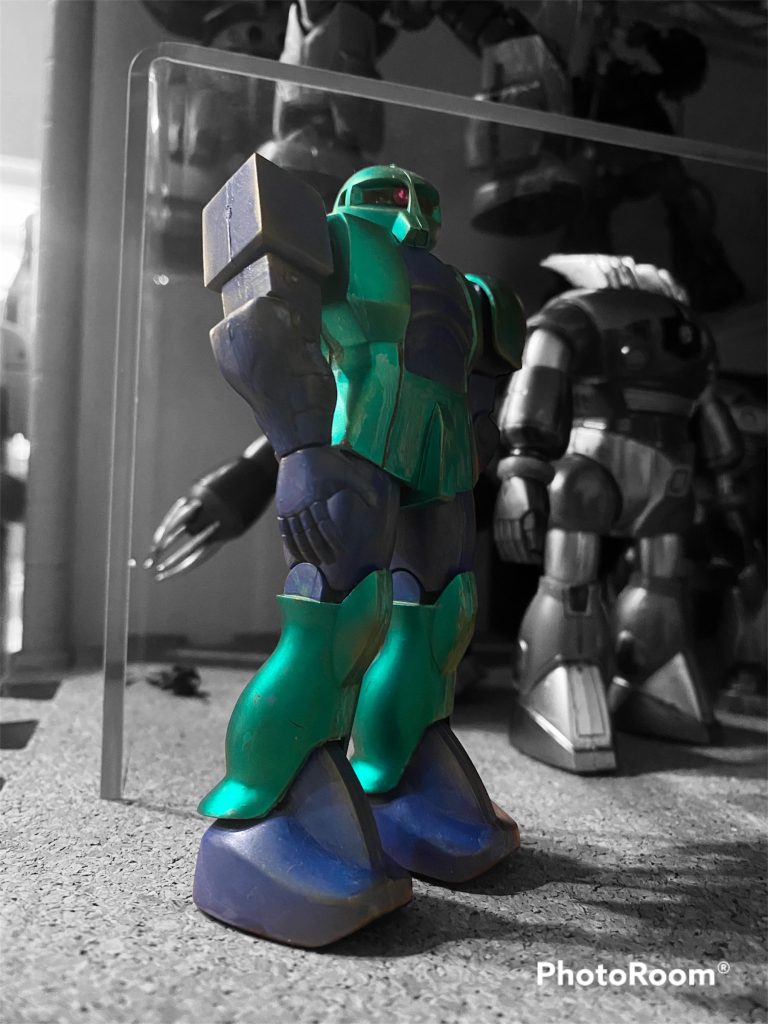 旧キット　旧タイプザク1/144–2枚目/制作者：@jhonkosu