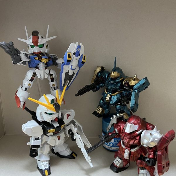 休日は子供達にガンプラ布教！