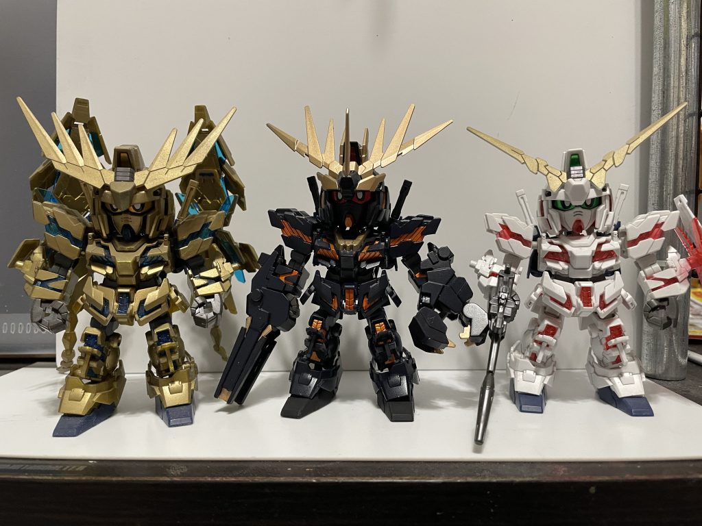 SDCSユニコーンガンダム2号機バンシィ–5枚目/制作者：@manian0203SDBK