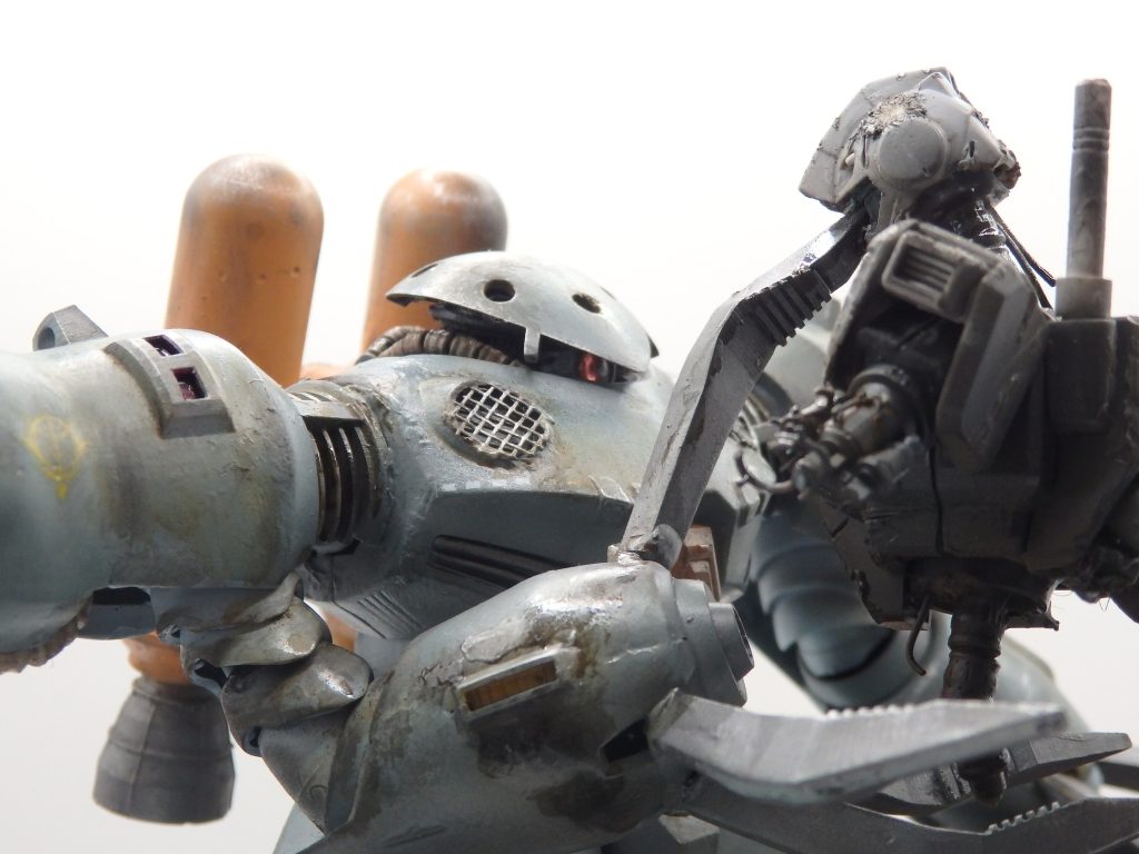 白兵戦的なイメージにて製作しました。