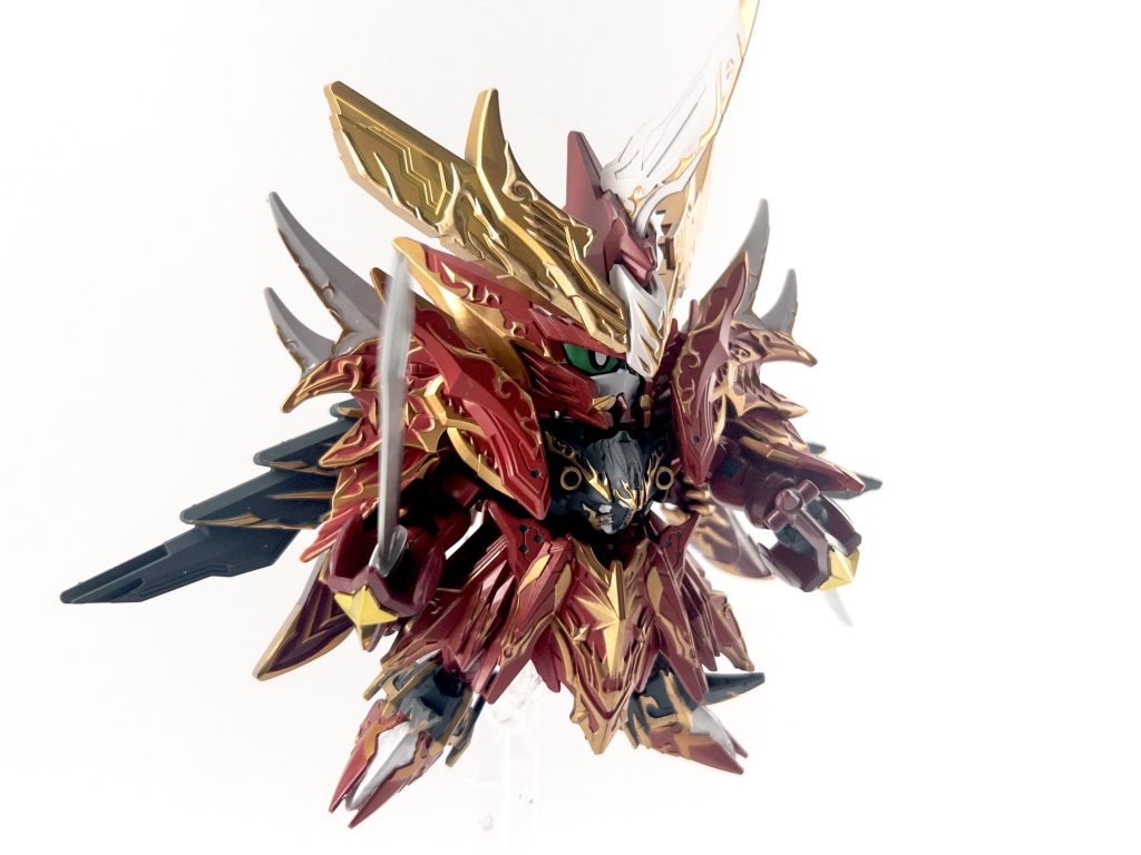 パーツは全て手でもぎってるし、合わせ目めゲート処理もしてないけど、塗るだけでここまでカッコよくてなります！