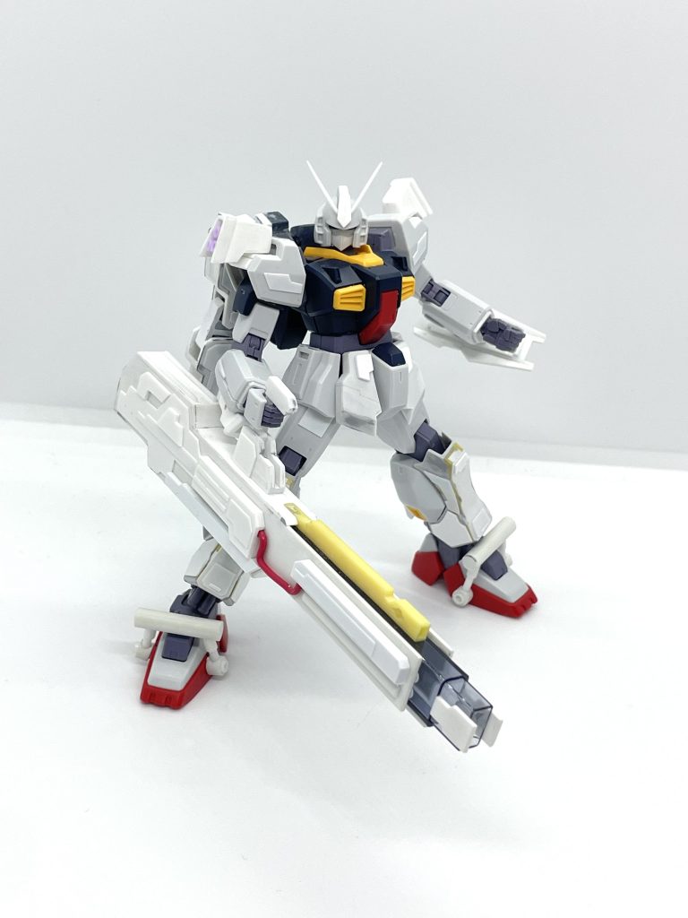 塗装前、キャノン構え