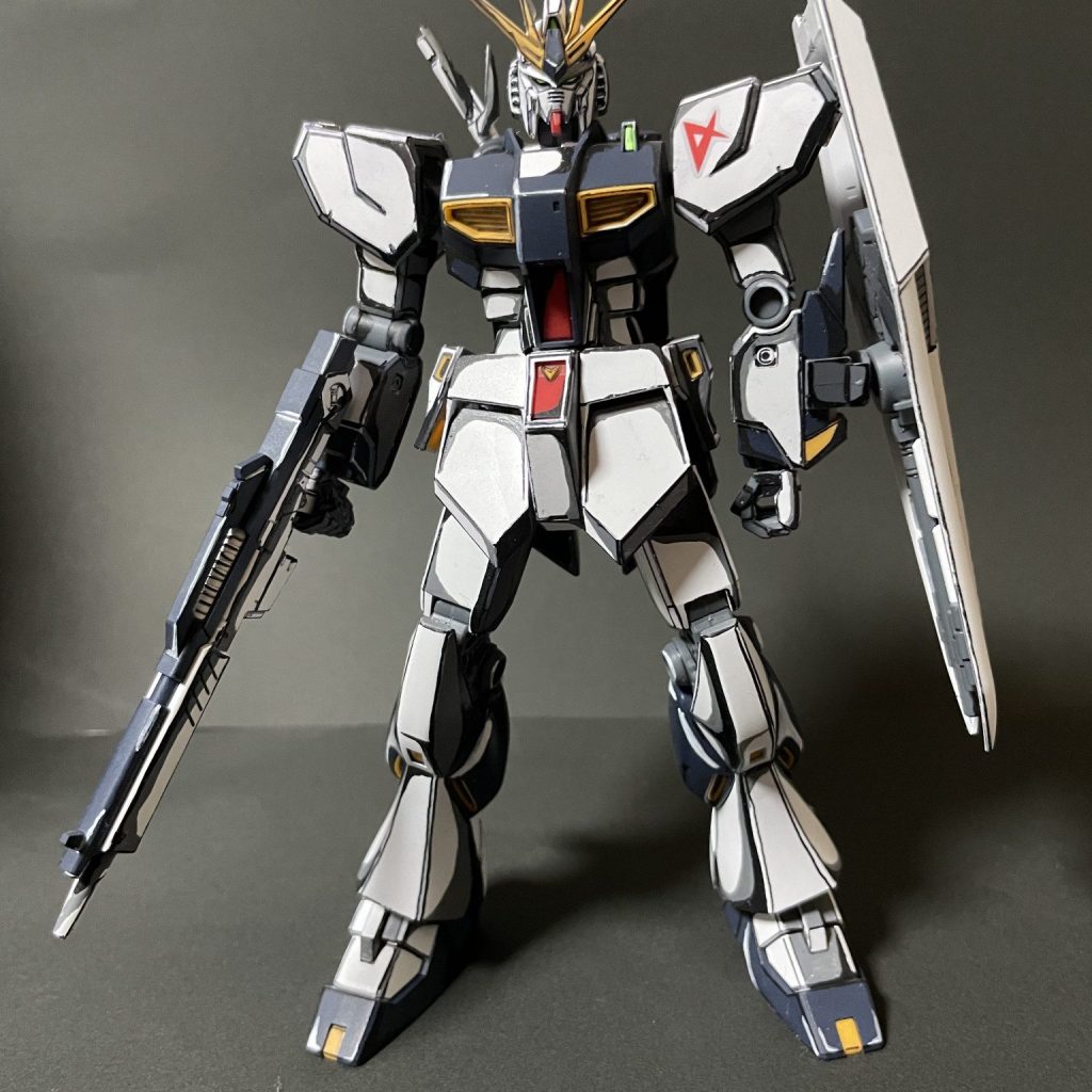 RX-78 ガンダム 1/144 イラスト風模型 イラスト風塗装 アニメ