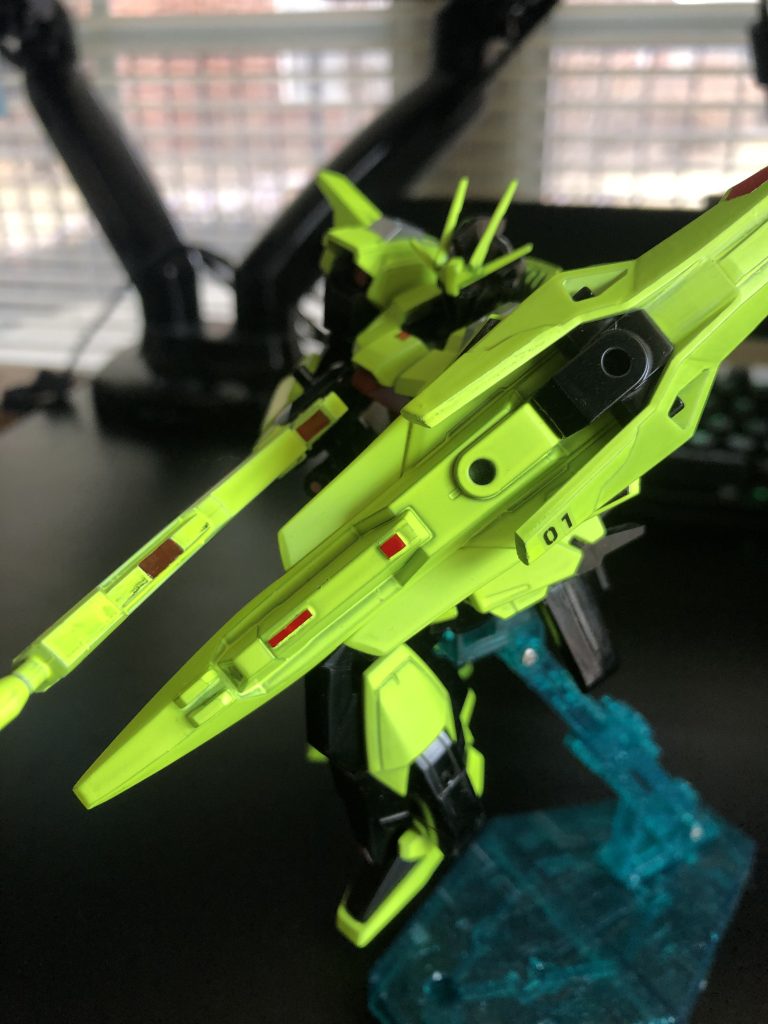 BWSのパーツをシールドとして肩に装備