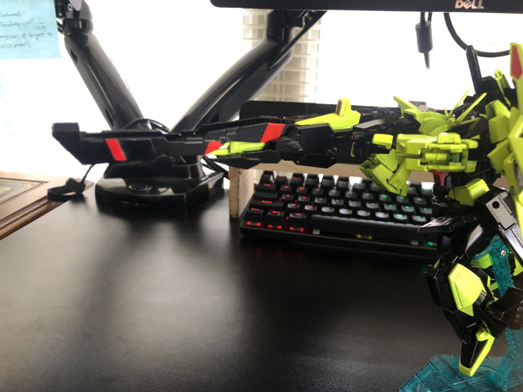 バスターライフルモードに！