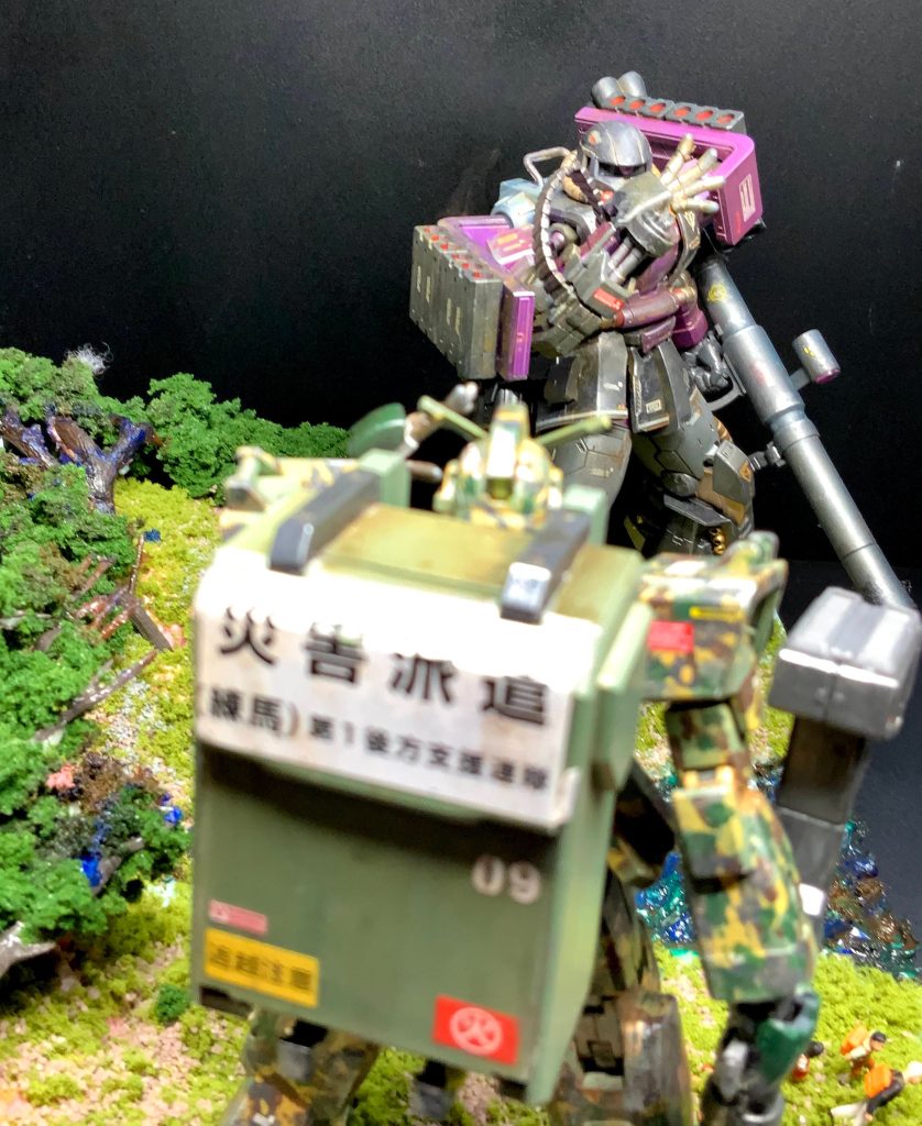 一次休戦した双方は敬礼し…