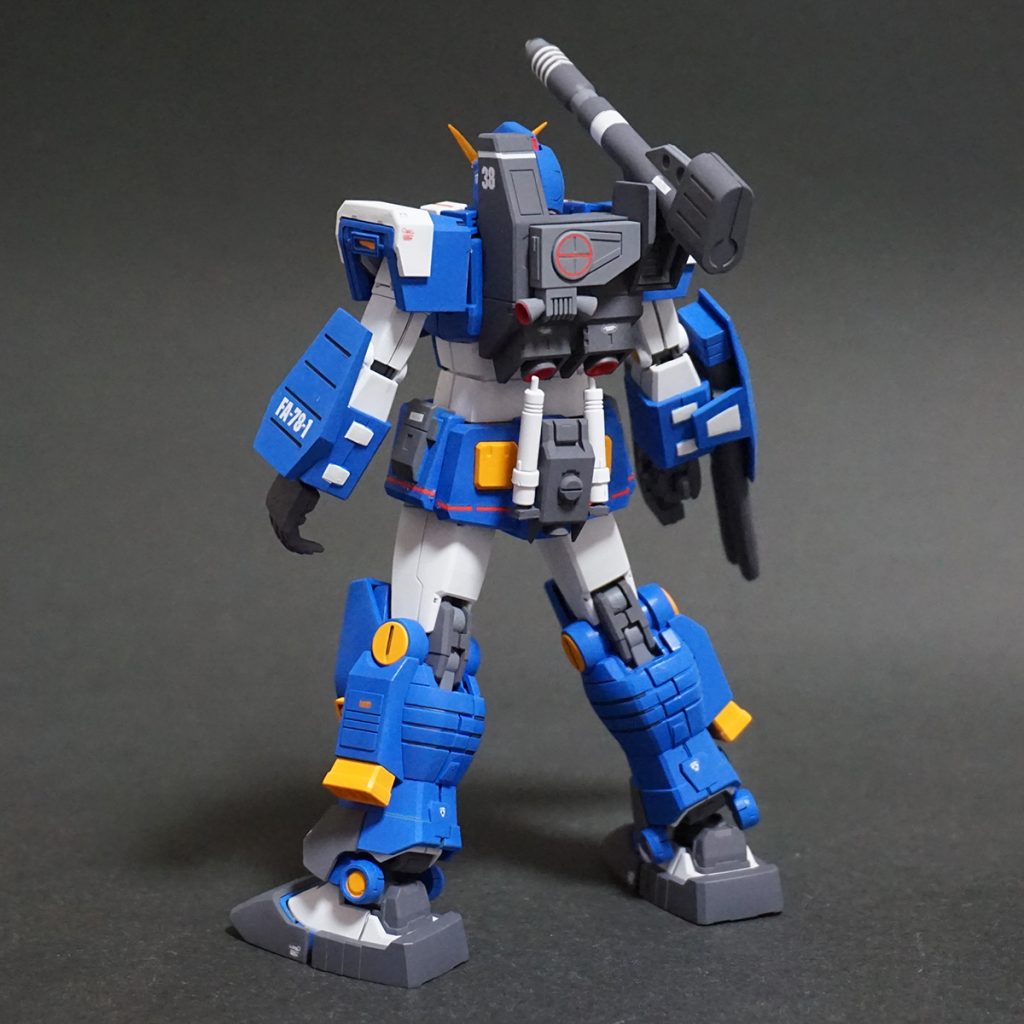 HG ORIGIN フルアーマーガンダム–3枚目/制作者：@Under_NM_Design