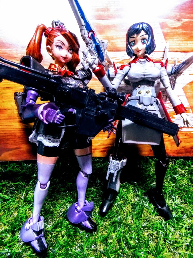 更にリファインしていた?リン子ママとパチリ!あなたがガンプラバトルするなら?どちらでしょうか?(無敵の盾orアークエンジェルと同じ戦闘力(ローエングリン)を所持?)